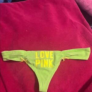 Victoria's Secret Green Thong